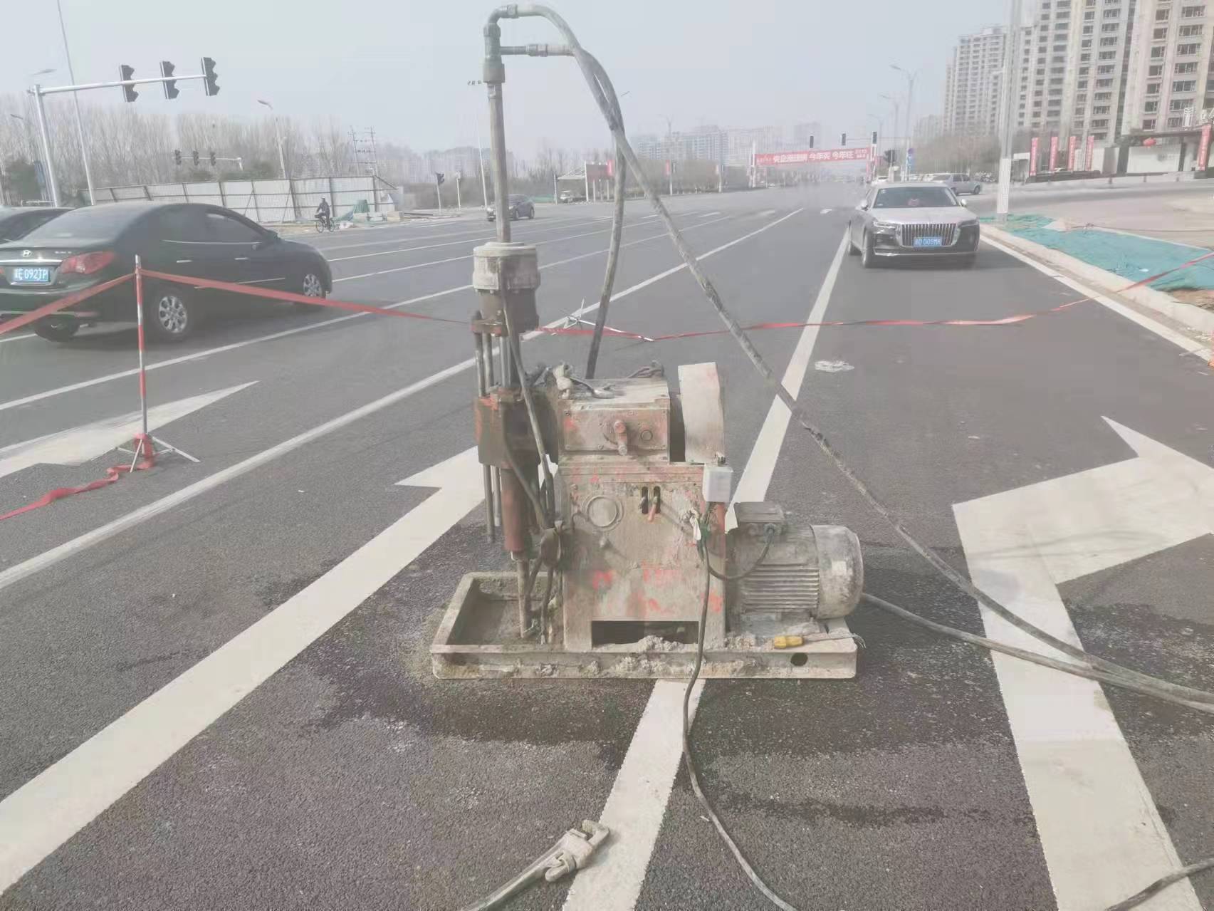 矿区路基沉降注浆灌浆